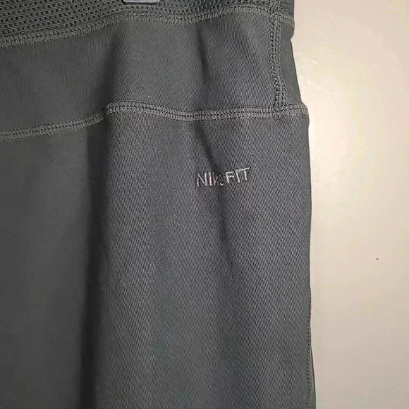 Nike Fit Dry Womens Pants XL 16-18 Blue Gray Stretchy Athletic Lounge Workout - Picture 5 of 8